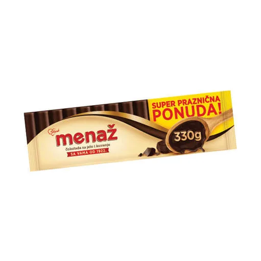 Čokolada Za Kuvanje 330 g Menaž