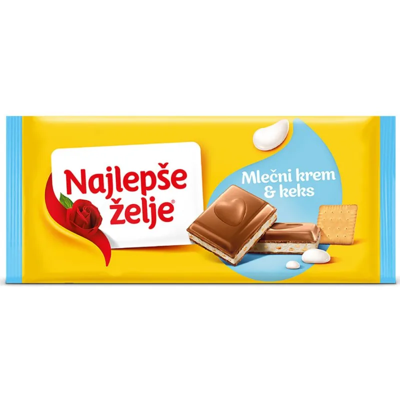 Najlepše Želje Mlečni Krem 100 g
