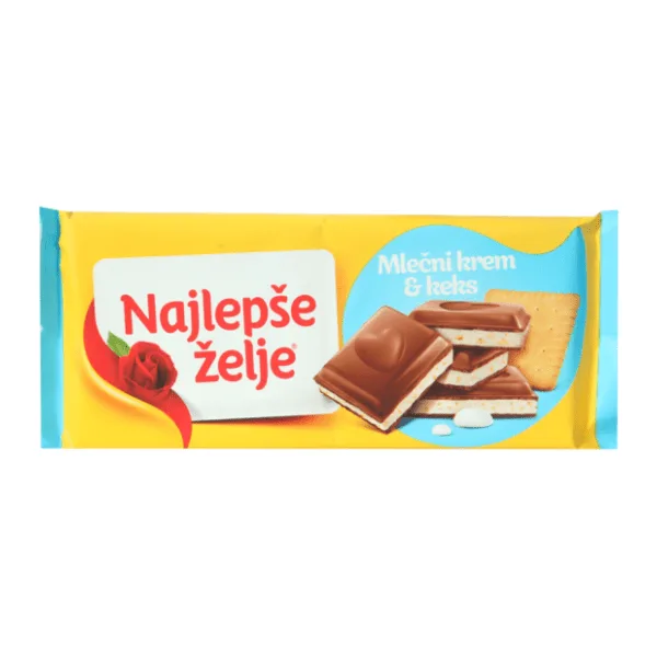 Čokolada Nž Ml Krem Kom Keksa 184 g