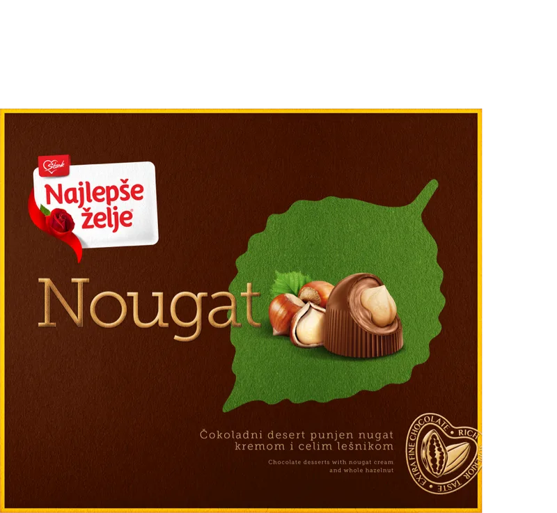 Najlepse zelje Desert Nugat 188 g #12 Stark