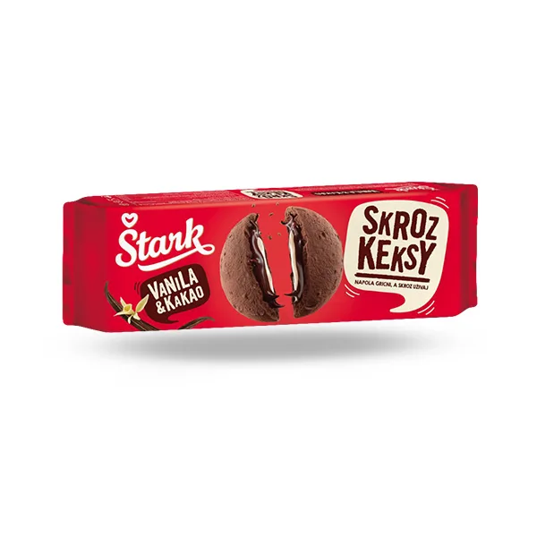 Keks duofil.kakao i vanila Stark 140 g
