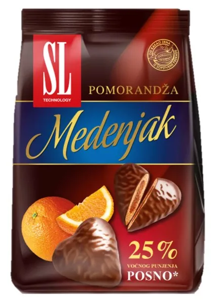 Medenjak Naranđža 150gr Sl