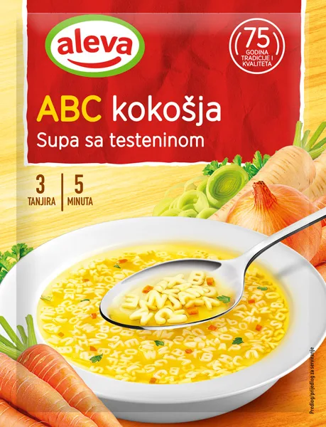 Supa Bistra Kokošija Abc Aleva 40 g