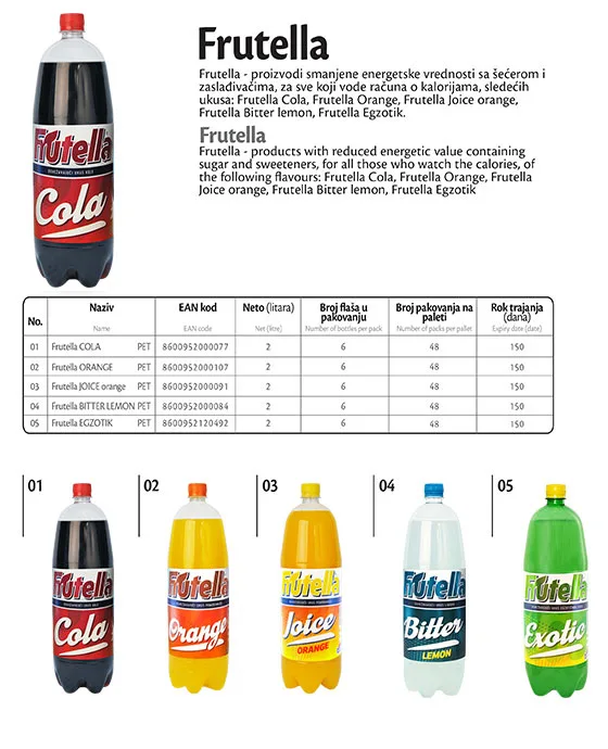Frutella 2 l Egzotik N.e.o.