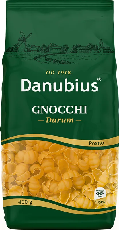 Testenina Gnocchi Durum 400 g Dan