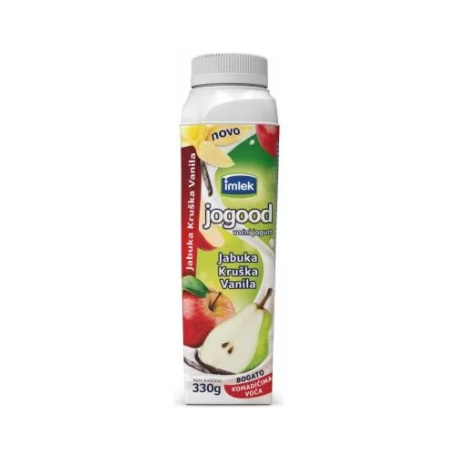 Jog Jogood Jabuka Kruska Vanila 330 g Tt Imlek