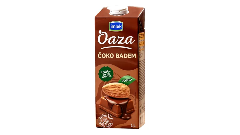 Napitak Imlek Oaza Čoko Badem 1 l