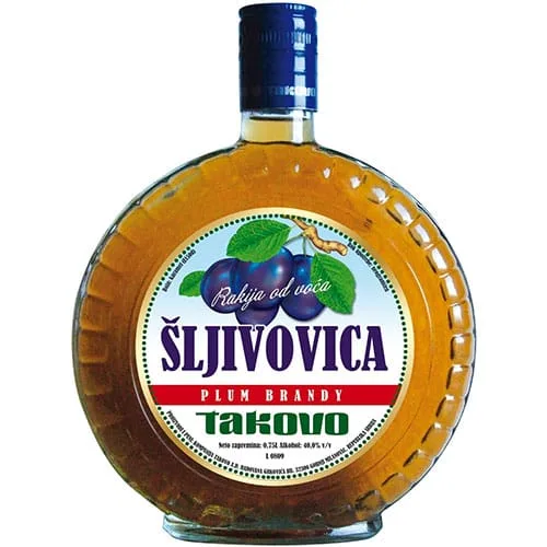 Rakija Sljivovica Cutura 750 ml 40% Takovo