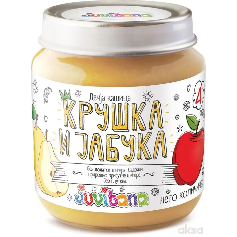 Kašica Kruška Juvitana 128 g