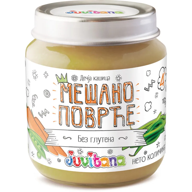 Decja Kašica Mešano Povrce 128gr 1/6 Takovo