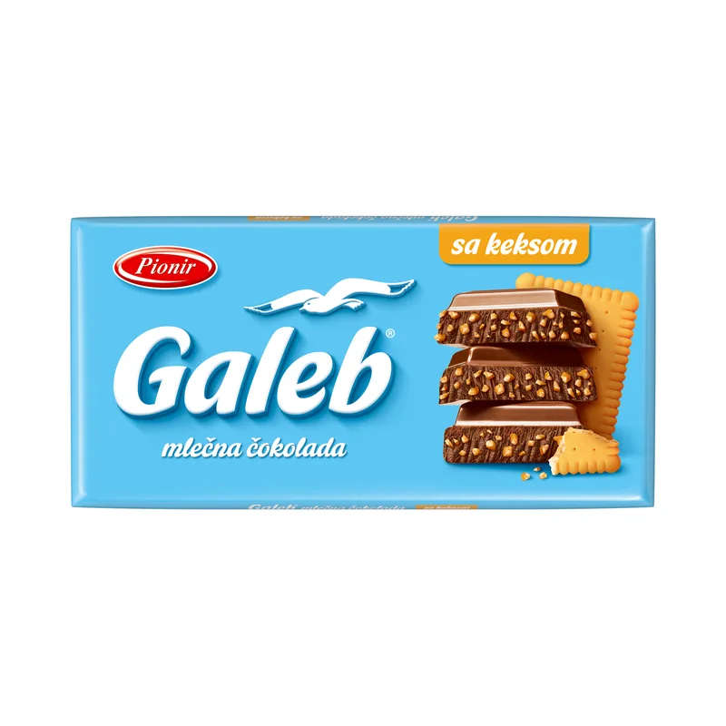Čokolada Galeb Keks Maslac 90 g Pion