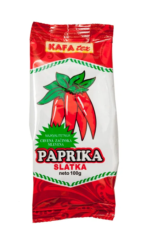 Paprika slatka 0100 Kafa tex