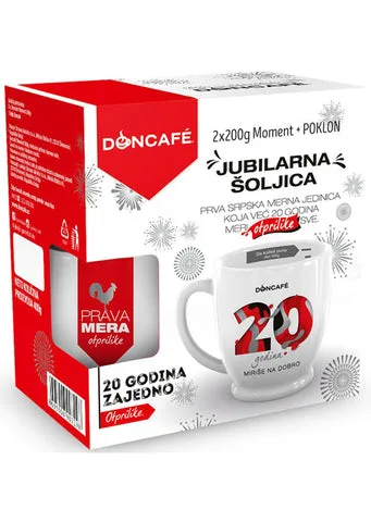 Kafa Doncafe Moment 2x200 g + Magic Solja