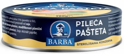Pašteta Pileća Barba 180 g
