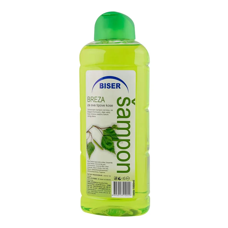 Šampon Breza 1 l Biser