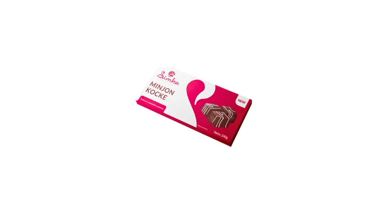 Čokolada Dezert Simka Minjon Kocke 240 g