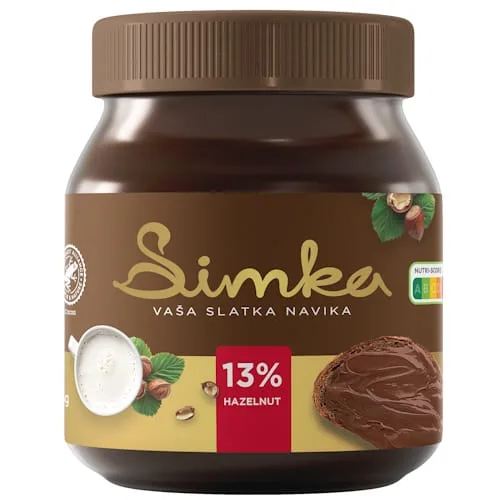 Krem Simka kakao CR 13% lesnika 375 g
