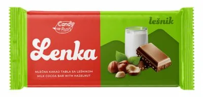 Krem Tabla Mlečna Sa Lešnikom Lenka 100 g