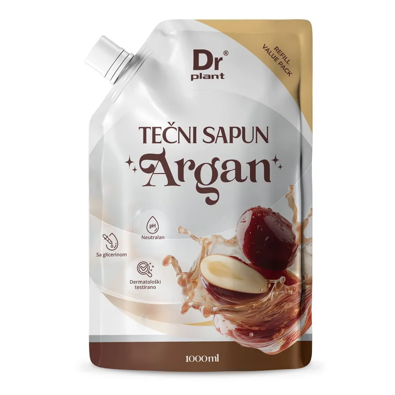 1 l Dr Plant Doypack Sapun-Argan
