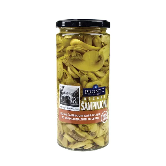 Šampinjoni Rezani 580 ml Pronto