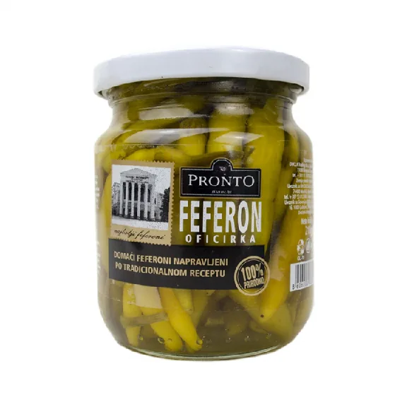 Feferona Oficirka 210 g Pronto