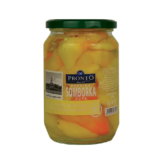 Paprika Somborka Barena Žuta 720 ml Pronto