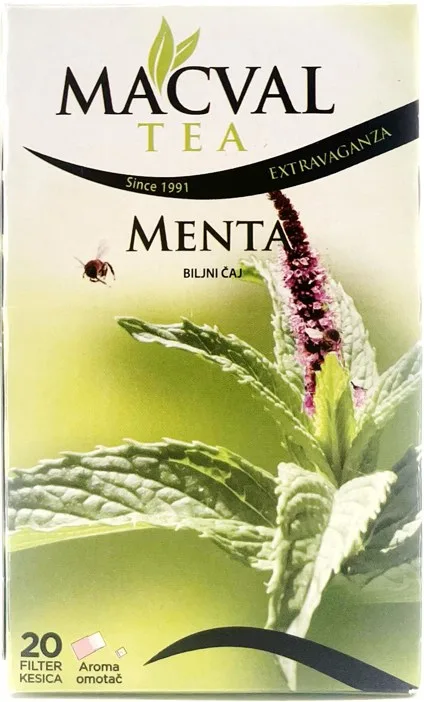 Čaj Filter Menta Extravag 30 g Mac