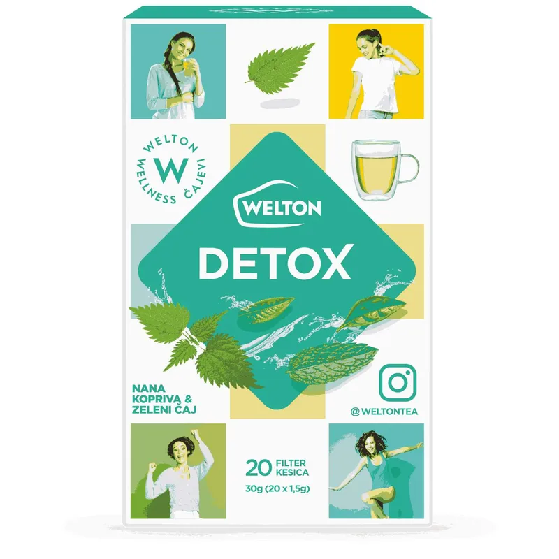 Čaj Welton Detox 24 g