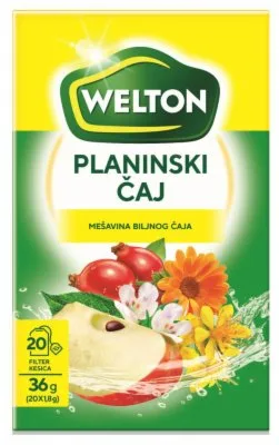 Čaj Planinski 36 g Welton