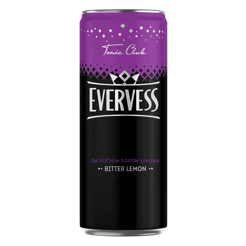 Evervess Bitter Lemon Can 0,33 l