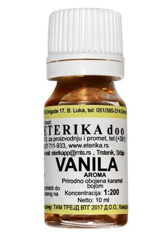 aroma vanila 10 ml 12/1 eterika lucar