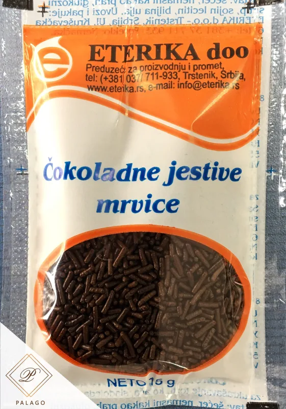 mrvice jestive cokoladne 15 g eterika doo