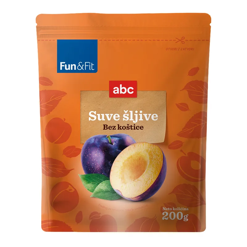Suve Šljive Bk Abc Fun&fit 200 g