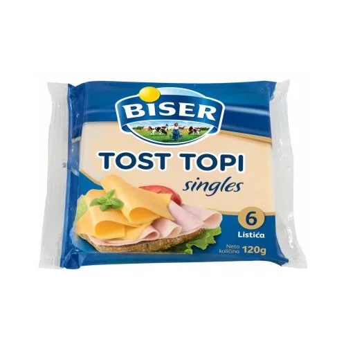 Biser Tost Topi 120 g-336 Mlekop