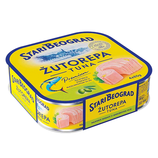 Tuna Žutorepa U Maslinovom Ulju St.beograd 4x80 g