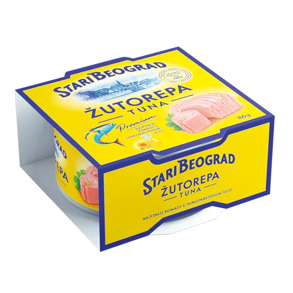 Tuna Žutorepa Komadi U Ulju Stari Beograd 160 g