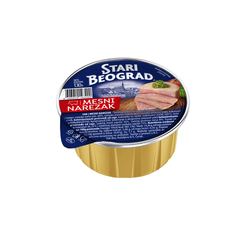 Mesni Narezak Stari Beograd 130 g