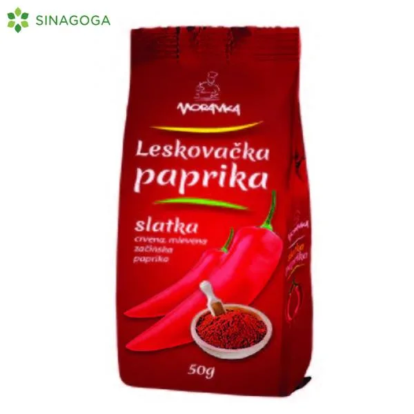 Mlevena Slatka Paprika 50 g Pvc Moravka
