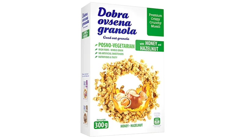 Dobra Ovsena Granola Med-Lesnik 300gr