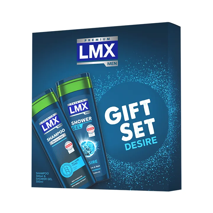 Set LMX M Desire(sampon 300 ml,sg 300 ml)
