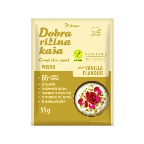 Kaša Rižina Vanila Dobra 55 g