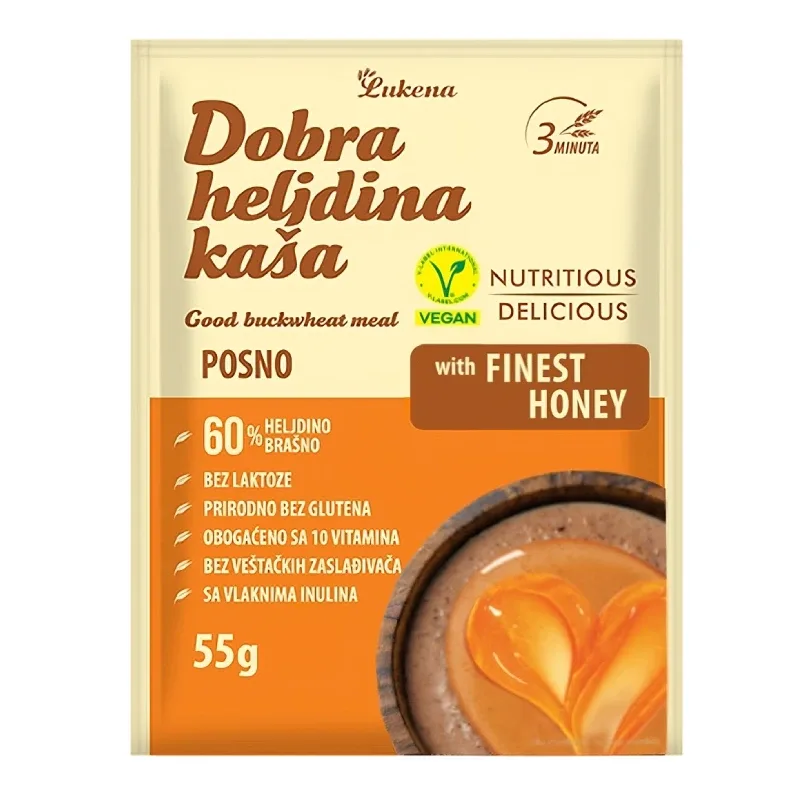 Kaša Heljdina Sa Medom Dobra 55 g