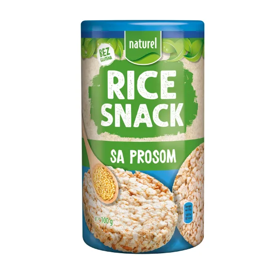 Naturel Rice Snack Proso gluten free 100 g