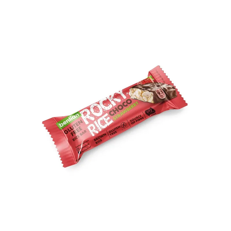 Bar Choco Rocky Rice-Jagoda 18 g