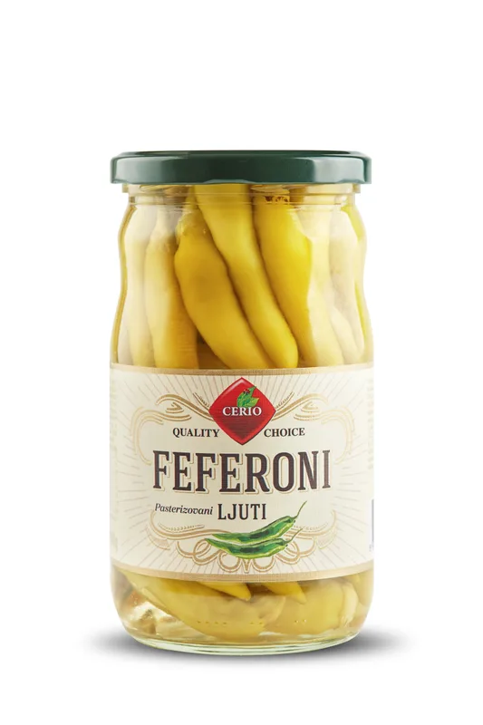 Feferoni 640 g Cerio