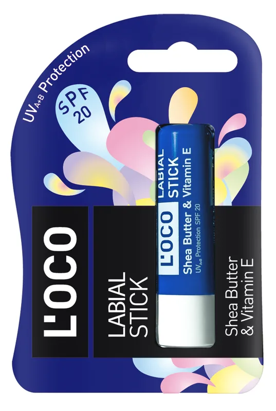 Balzam Za Usne Shea Butter&vitamin E Loco 4,4 g