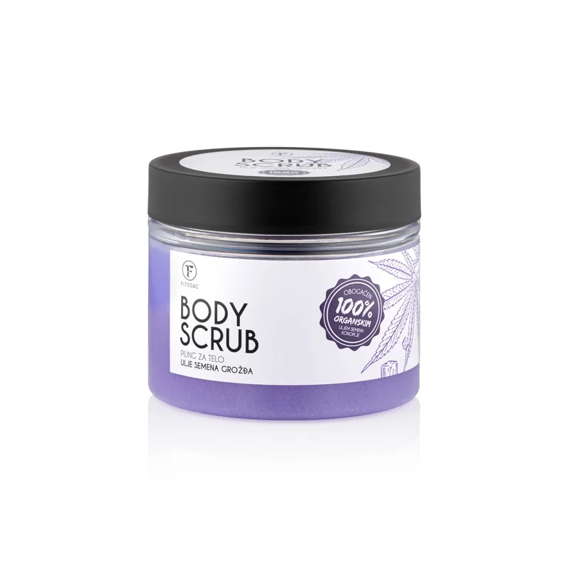 Krema Body Scrub Sa Uljem Semena Grožđa 300 ml Fitogal