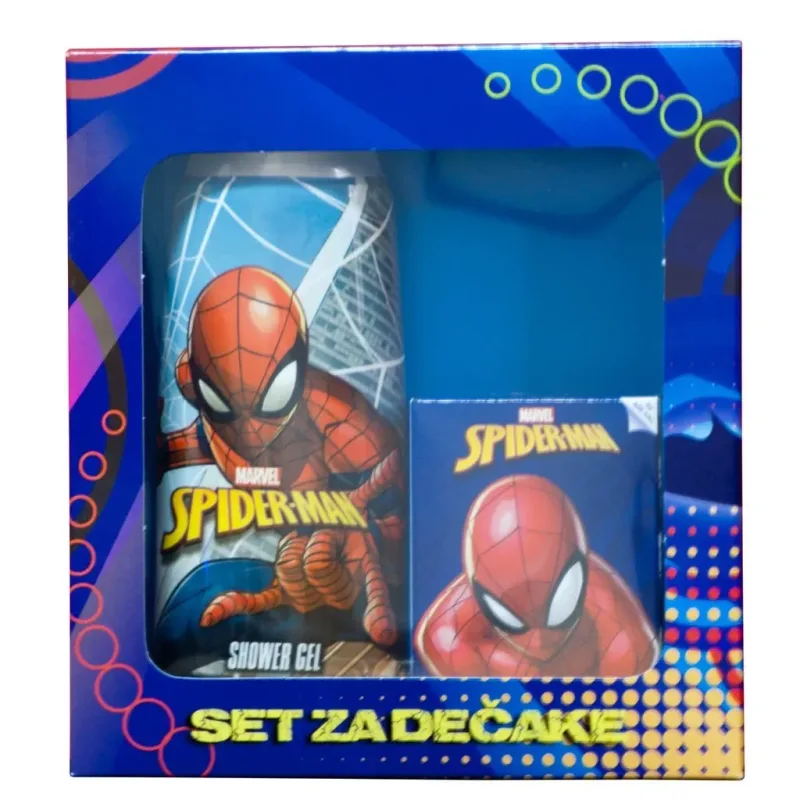 Set za decake spiderman-kupka+edt 30 ml sterlin