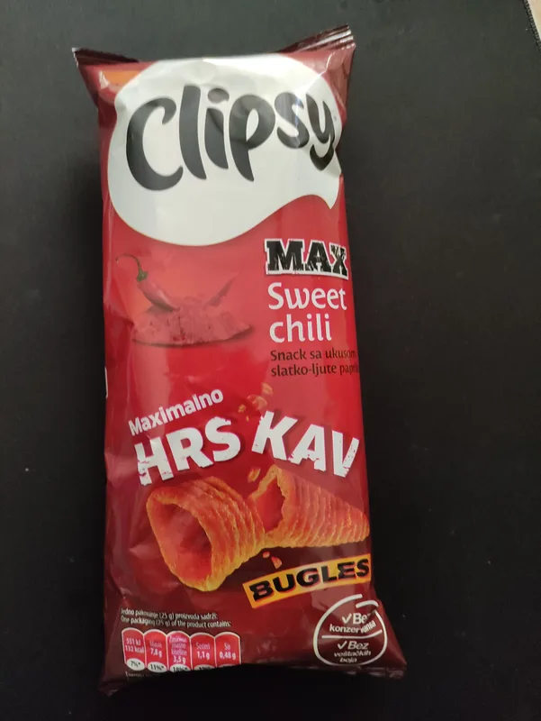 Marbo Čips Max S.chili 25 g