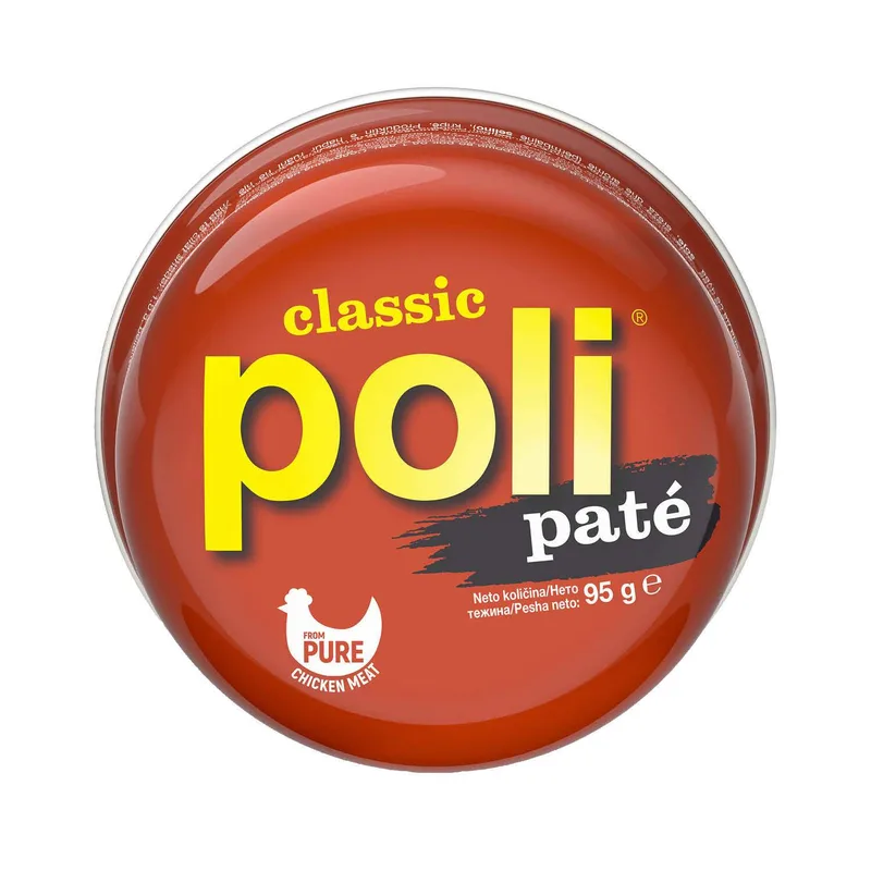 Pašteta Pileća Classic Poli 95 g